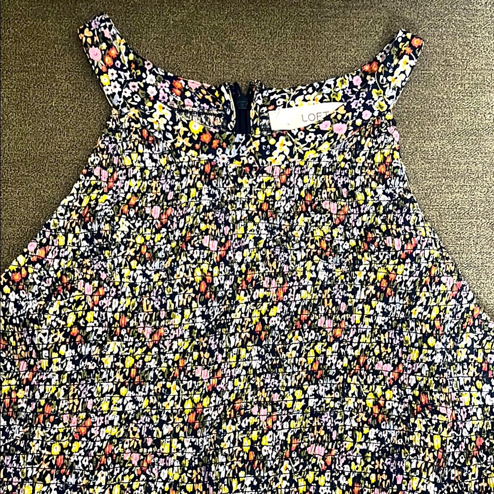 Loft Floral Sleeveless romper